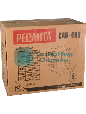 Сварочный аппарат инверторный САИ 400 Ресанта