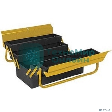 Ящик для инструмента металлический FIT IT с 4-мя раздвижными отделениями 420х200х200 мм 65679