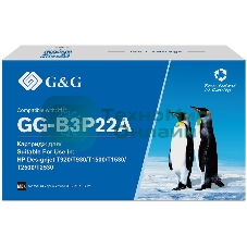 Картридж струйный G&G GG-B3P22A №727 черный матовый (130 мл) для HP DJ T920/T1500/T2530