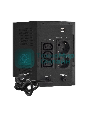 Источник бесперебойного питания ExeGate EX292798RUS SpecialPro UNB-1500.LED.AVR.2SH.3C13.USB 1500VA/950W, LED, AVR, 2*Schuko+3*C13,USB,съемн.кабель, металлический корпус, черный