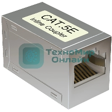 Адаптер Sysmatrix CC RJ45.5ES.WH проходн.RJ45 кат.5E бел.