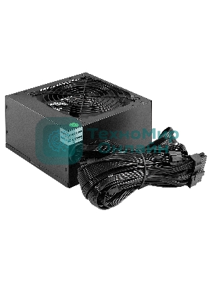 Блок питания 450W ExeGate 80 PLUS Bronze 450PPH-OEM (ATX, APFC, КПД 88% (80 PLUS Bronze), 12cm fan, 24pin, (4+4)pin, 2xPCI-E, 3xSATA, 3xIDE, black, RTL)