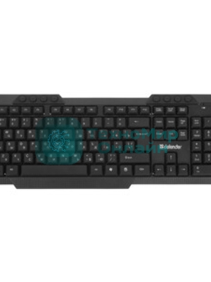 Комплект клавиатура+мышь Defender Jakarta C-805 беспроводной, USB, 1600 DPI, чёрный