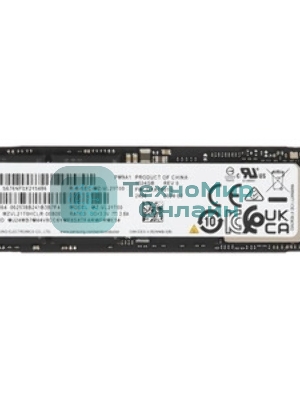 Накопитель SSD Samsung PM9A1, 1000Gb, M.2 2280, PCIe 4.0 x4, NVMe, R/W 7000/5100