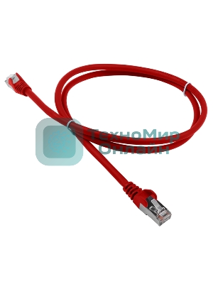 Патч-корд Lanmaster LSZH FTP кат.5e, 2.0 м, красный