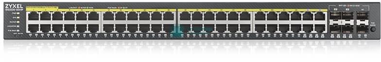 Коммутатор гибридный L2 PoE+ Zyxel NebulaFlex Pro GS2220-50HP, rack 19
