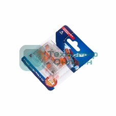 Соединительная компактная рычажковая клемма Rexant 3-проводная прозрачная (0,14-4 мм²) 5 шт.