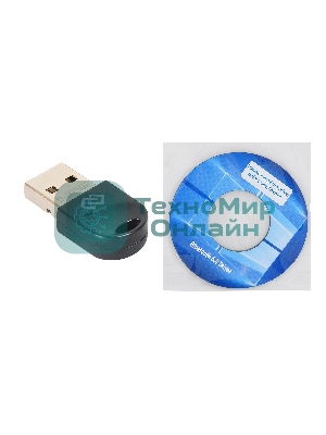 Адаптер USB Digma D-BT502 Bluetooth 5.0+EDR class 1.5 20м черный
