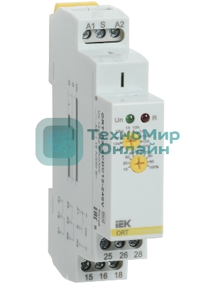 Реле задержки включения ORT 2 конт. 12-240В AC/DC IEK ORT-A2-ACDC12-240V