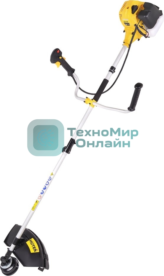 Триммер бензиновый Huter GGT-443S 1500Вт 2л.с. разбор.штан. реж.эл.:леска/нож