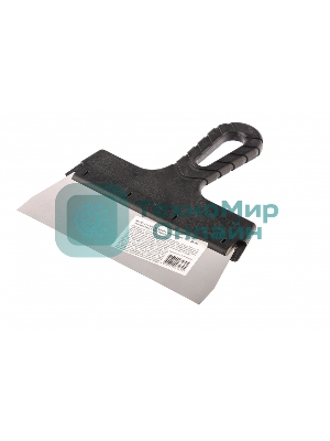 Шпатель Sparta фасадный из нержавеющей стали, 200 мм, пластмассовая рукоятка