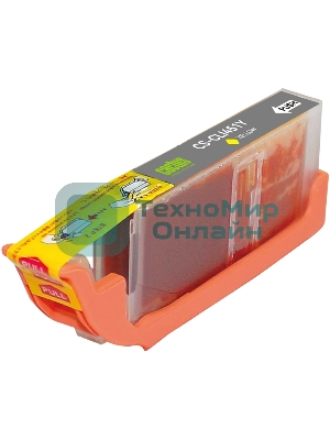 Картридж струйный Cactus CS-CLI451Y желтый (10.2 мл) для Canon MG 6340/5440/IP7240
