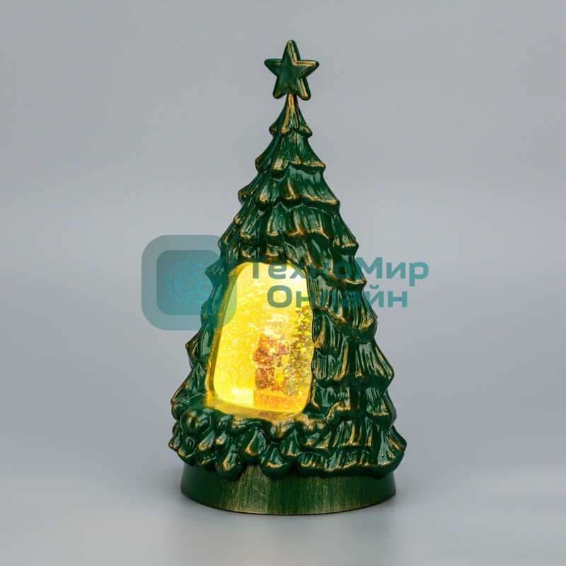 Светильник декоративный Neon-night Новогодняя елка с подсветкой и конфетти, питание от USB