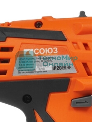 Дрель аккумуляторная СОЮЗ ДШС-18К 18 В, 1BatterySystem, 2 акк. 2 Ач