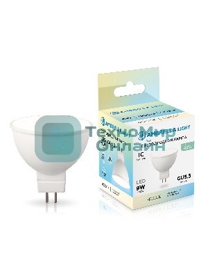 Лампа светодиодная	Ambrella light 160904 LED MR16 9W IC GU5.3 4000K 175-265V