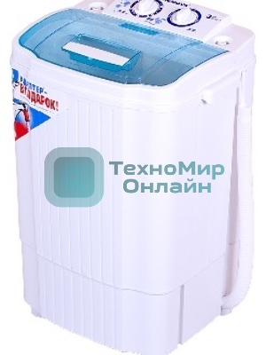 Стиральная машина Renova WS-30T/ЕТ белая, загрузка вертикальная 3кг, класс: D