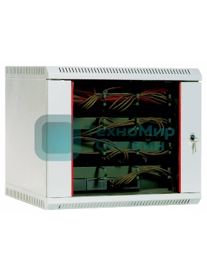 Шкаф телеком. настен, 9U, 600x650 дверь стекло (ШРН-9.650) (1 коробка)