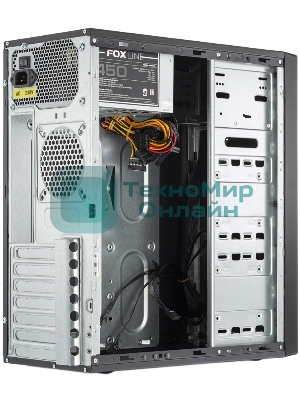 Компьютерный корпус c блоком питания 450 Ватт Case Foxline FL-301, ATX