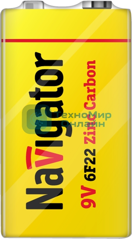 Элемент питания солевой Navigator NBT-NS-6F22-SH1 (шринка 1шт)