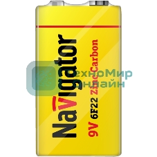 Элемент питания солевой Navigator NBT-NS-6F22-SH1 (шринка 1шт)
