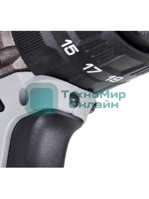 Дрель-шуруповерт ИНТЕРСКОЛ ДАУ-13/18В, 18 В, 2 Ач, 60 Нм, бесщеточный, ударный