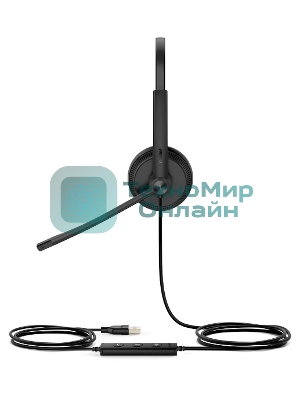Гарнитура проводная Yealink UH34 Dual UC