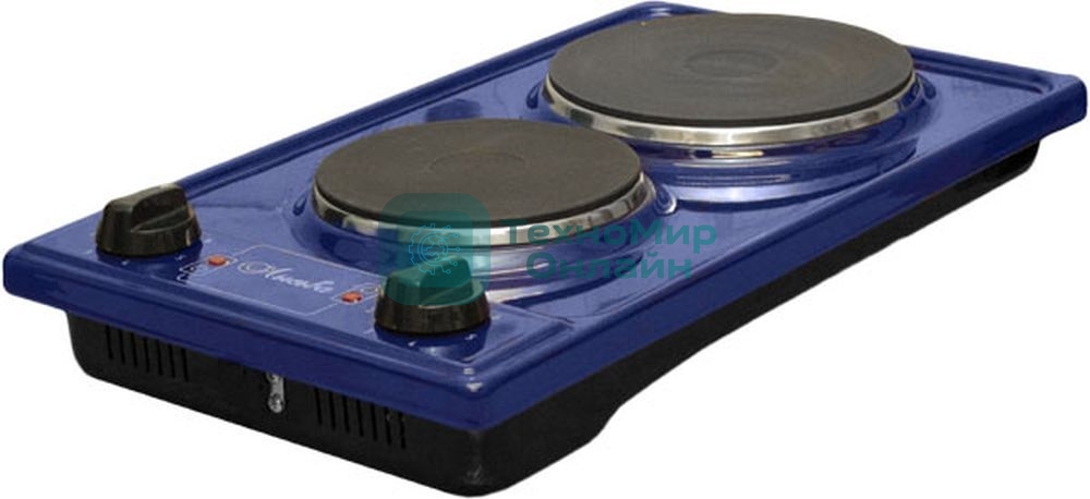 Плита настольная электрическая Лысьва ЭПБ 22 синий (настольная)