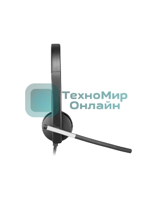 Гарнитура Logitech H650e чёрный, проводная, USB