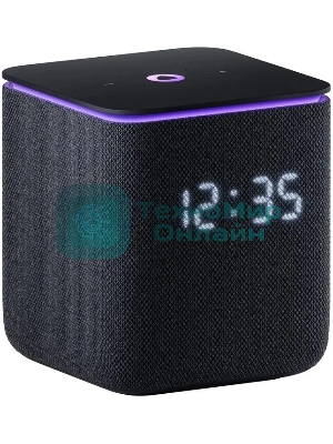 Умная колонка Яндекс Станция Миди, 24Вт, с экраном, 2 динамика, Wi-Fi, BT5.0, Zigbee, Алиса, черный