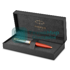 Ручка шариковая Parker 51 Premium (CW2169073) Red Rage GT, M, черные чернила, подарочная коробка