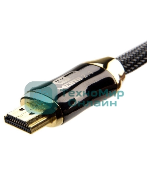 Кабель HDMI 19M/M,ver. 2.1, 8K@60 Hz 0.5m метал разъемы, нейлоновая оплетка Telecom TCG300-0.5M Кабель HDMI 19M/M,ver. 2.1, 8K@60 Hz 0.5m метал разъемы, нейлоновая оплетка Telecom