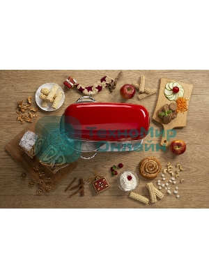 Кухонная машина Gorenje MMC1000RLR планетар.вращ. 1000Вт красный