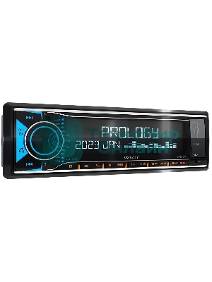 Автомагнитола Prology CMD-340, 1 DIN, Bluetooth, USB Type-A, AUX, пульт ДУ