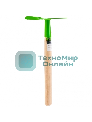 Мотыжка комбинированная, 60х380 мм, стальная, деревянная рукоятка, АГРОНОМ, Россия Сибртех