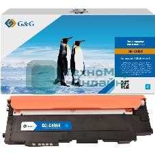 Картридж лазерный G&G GG-C406S голубой (1000 стр.) для Samsung CLP-360/362/363/364/365/367/368 CLX-3300/3302/3303/3304/3305/3307