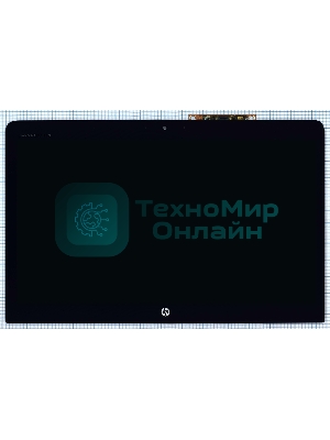 Модуль (матрица + тачскрин) LP156WF6(SP)(B1) черный