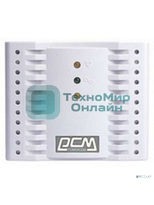 Стабилизатор напряжения Powercom TCA-1200 600Вт 1200ВА белый
