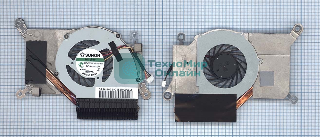 Система охлаждения для ноутбука Gateway LT24