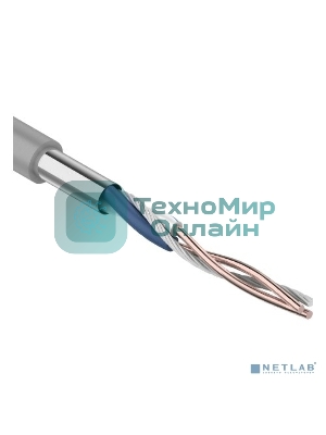 Кабель витая пара Rexant FTP 1PR 24AWG, cat.5e (бухта 305 м)