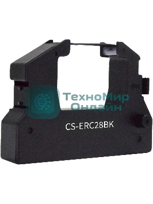 Картридж матричный Cactus CS-ERC28BK ERC28 черный (12.7 мм, 3.1 м) для Epson ERC28/M2000/FUJITSU-29745/AT3000/NORAND-815/4000/4815/4820/DP815/NP815