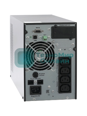 Источник бесперебойного питания двойного преобразования Связь инжиниринг, 1000ВА/1000Вт, напольный, 4xC13, SNMP слот, 2 года гарантия, (АПСМ.435241.020-01)