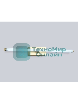 Настенный светодиодный светильник Ambrella light FL6114 GD золото 9W 3000K-6400K 410*45*80