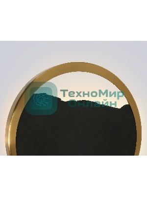 Настенный светильник Ambrella light LH53613 BS/BK латунь/черный 9W 3000K D250*55