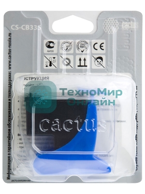 Картридж струйный Cactus CS-CB335 №140 черный (17 мл.) для HP DeskJet D4263/D4363; OfficeJet J5783/J6413