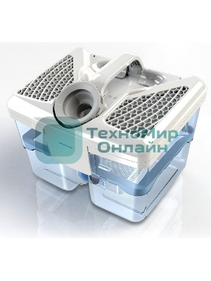 Моющий пылесос Thomas TWIN XT 788565, черный/синий, 325/1700 Вт, уборка влажная/сухая/сбор жидкости, пылесборник контейнер 2.6 л