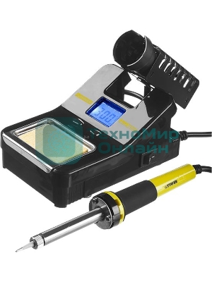 Паяльная станция STAYER 55370 profi цифровая с жк дисплеем диапазон 160-520°c шаг 10°c 48Вт