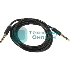 Кабель Vention аудио Jack 6,35 мм M/6.35 M - 2 м