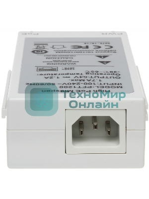 Инжектор POE Dahua DH-PFT1200 (упак.:1шт)