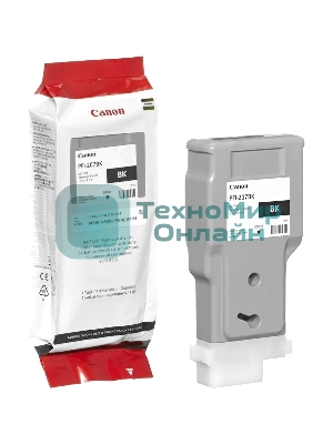 Картридж струйный Canon PFI-207 BK (8789B001) черный (300 мл) для Canon imagePROGRAPH iPF680, 685, 780, 785