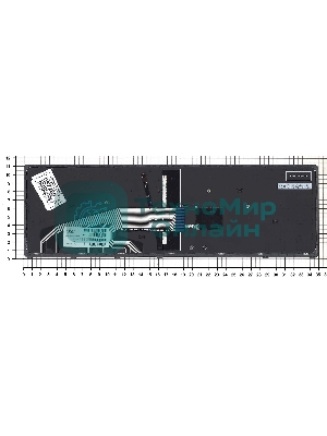 Клавиатура для ноутбука HP ZBook 15 G3 17 G3 черная с подсветкой с указателем